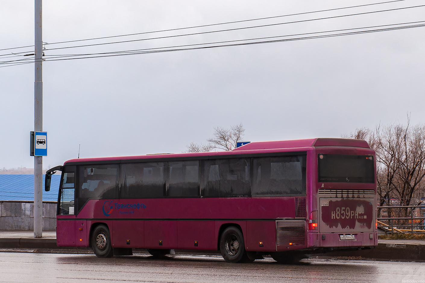 Омская область, Mercedes-Benz O560 Intouro RH № Н 859 РН 55