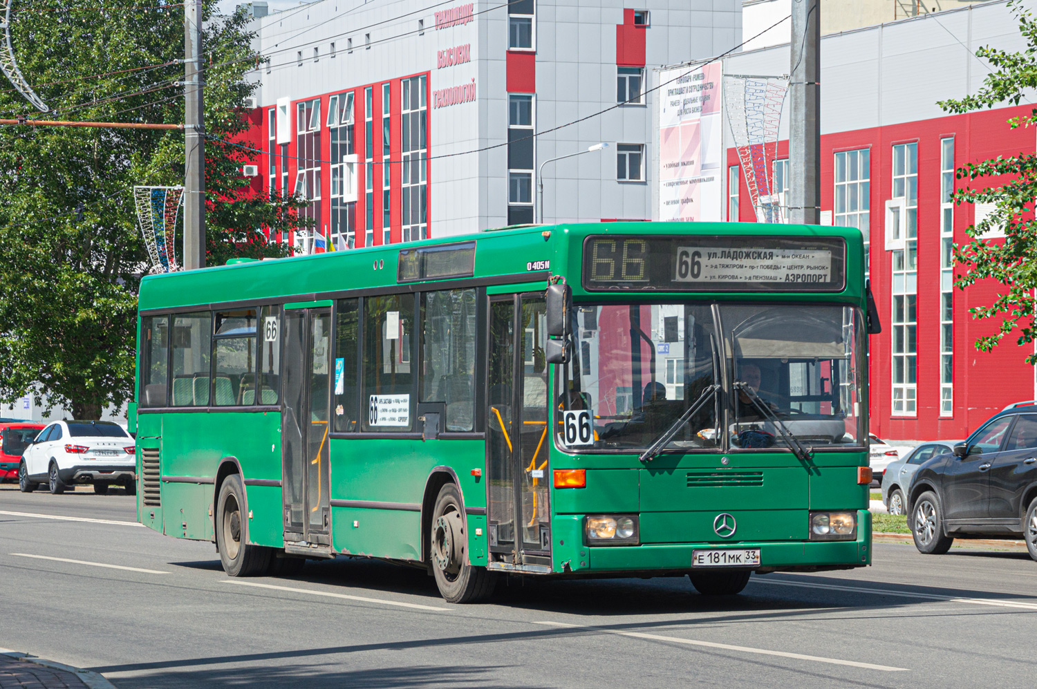 Пензенская область, Mercedes-Benz O405N2 № Е 181 МК 33