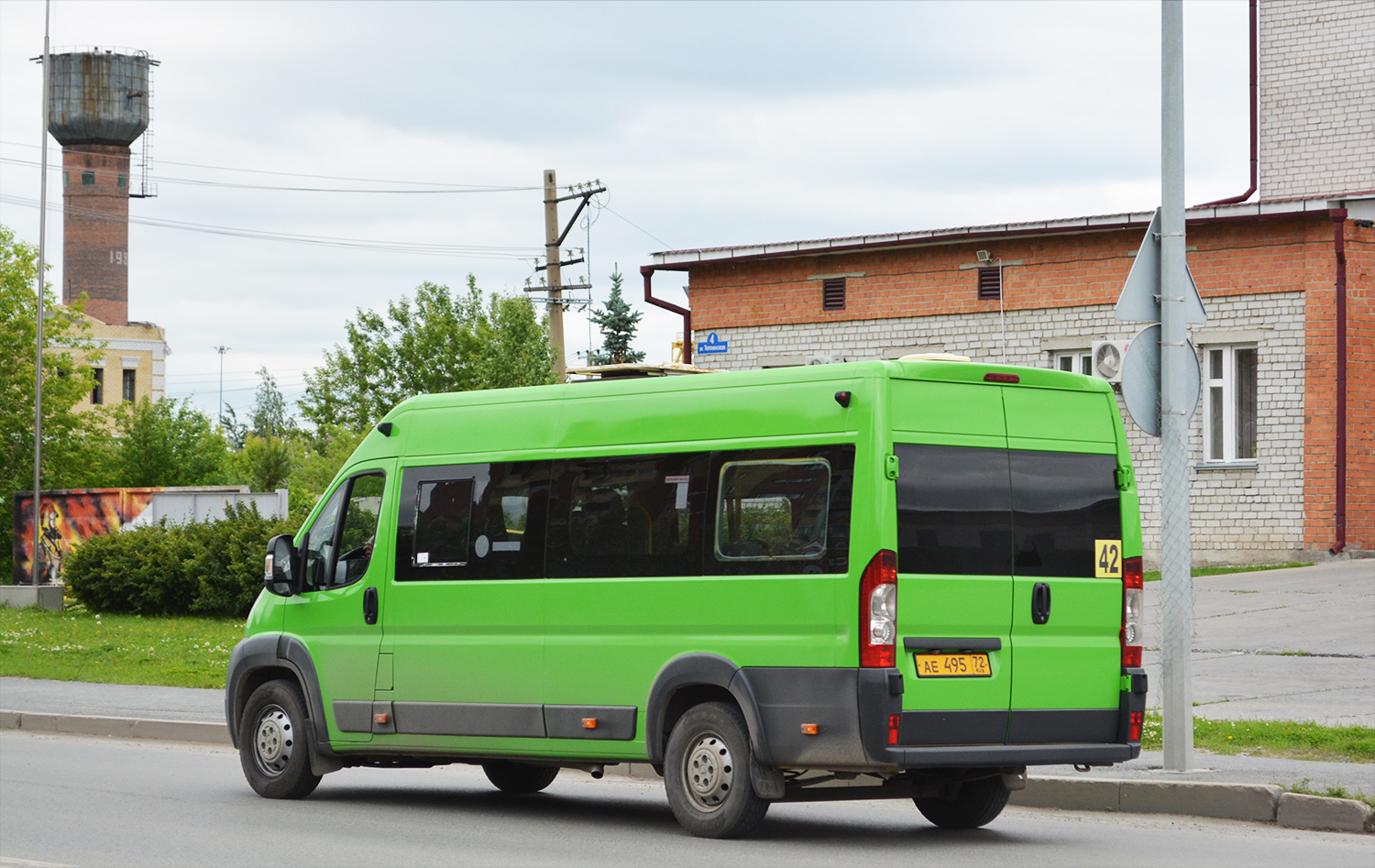 Тюменская область, Нижегородец-2227SK (Peugeot Boxer) № АЕ 495 72