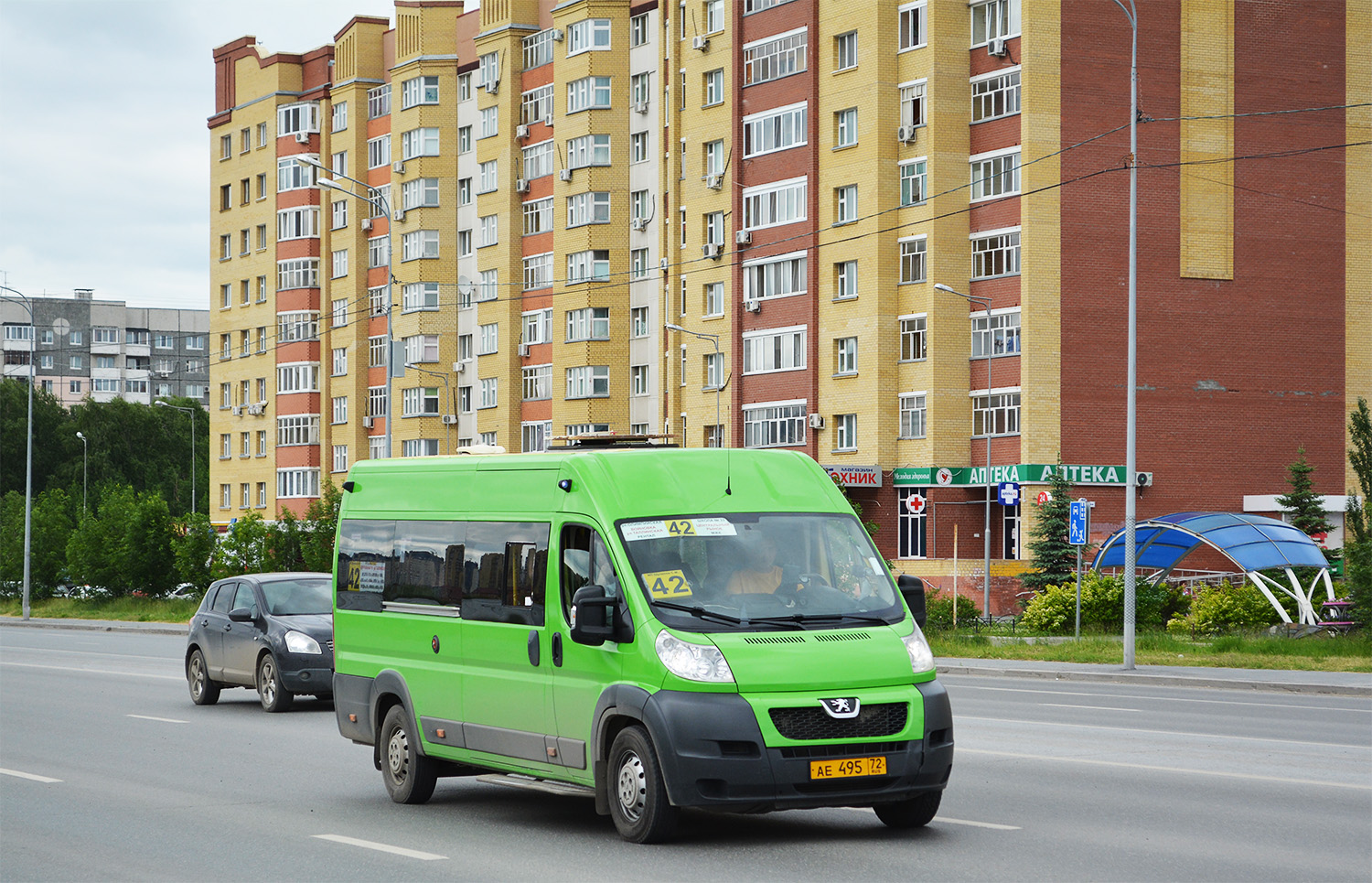 Тюменская область, Нижегородец-2227SK (Peugeot Boxer) № АЕ 495 72