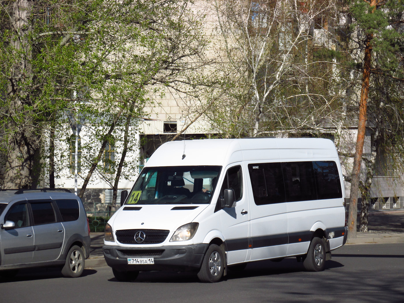 Павлодарская область, Mercedes-Benz Sprinter W906 313CDI № 714 BSA 14