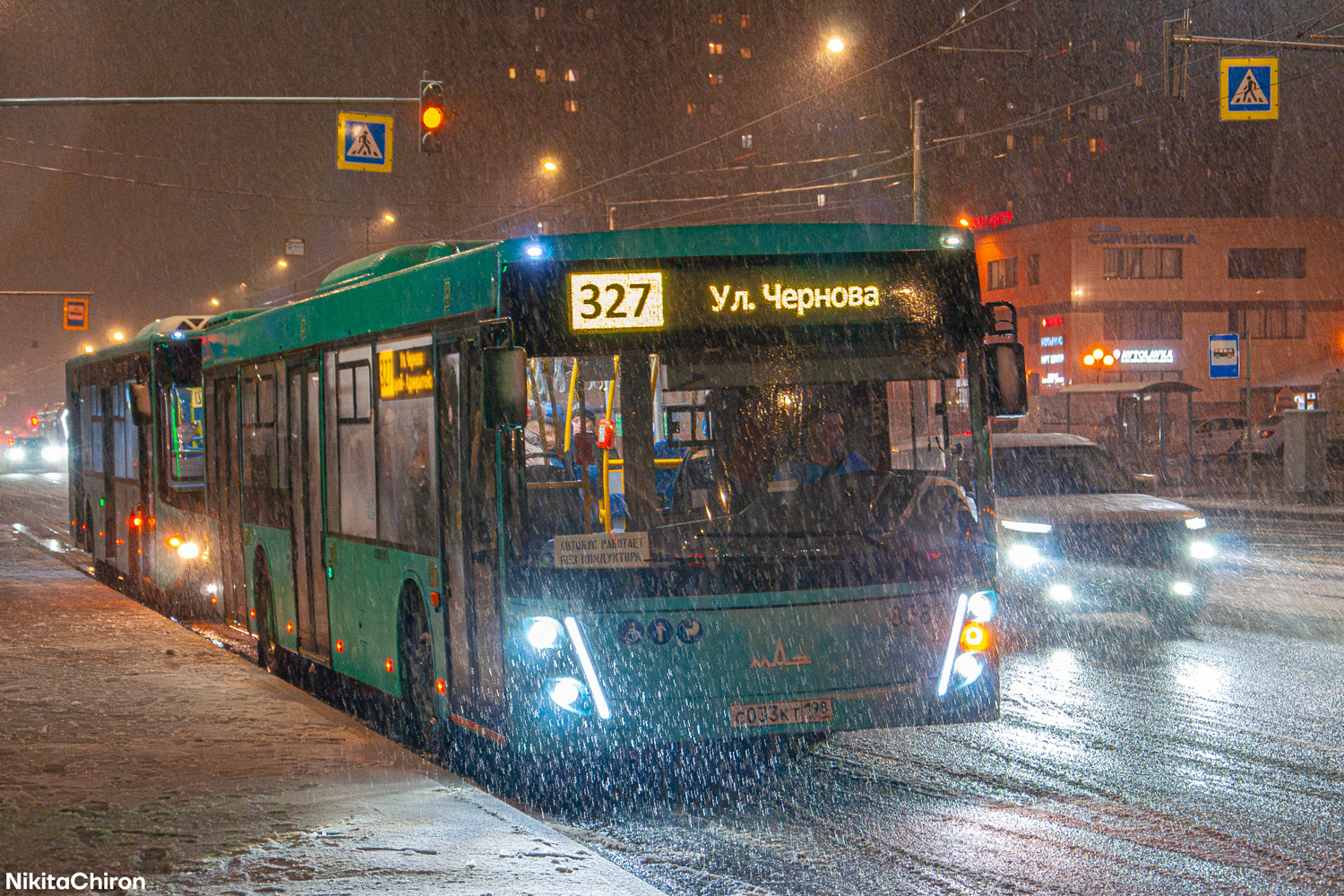 Санкт-Петербург, МАЗ-203.047 № 8587; Санкт-Петербург — Разные фотографии