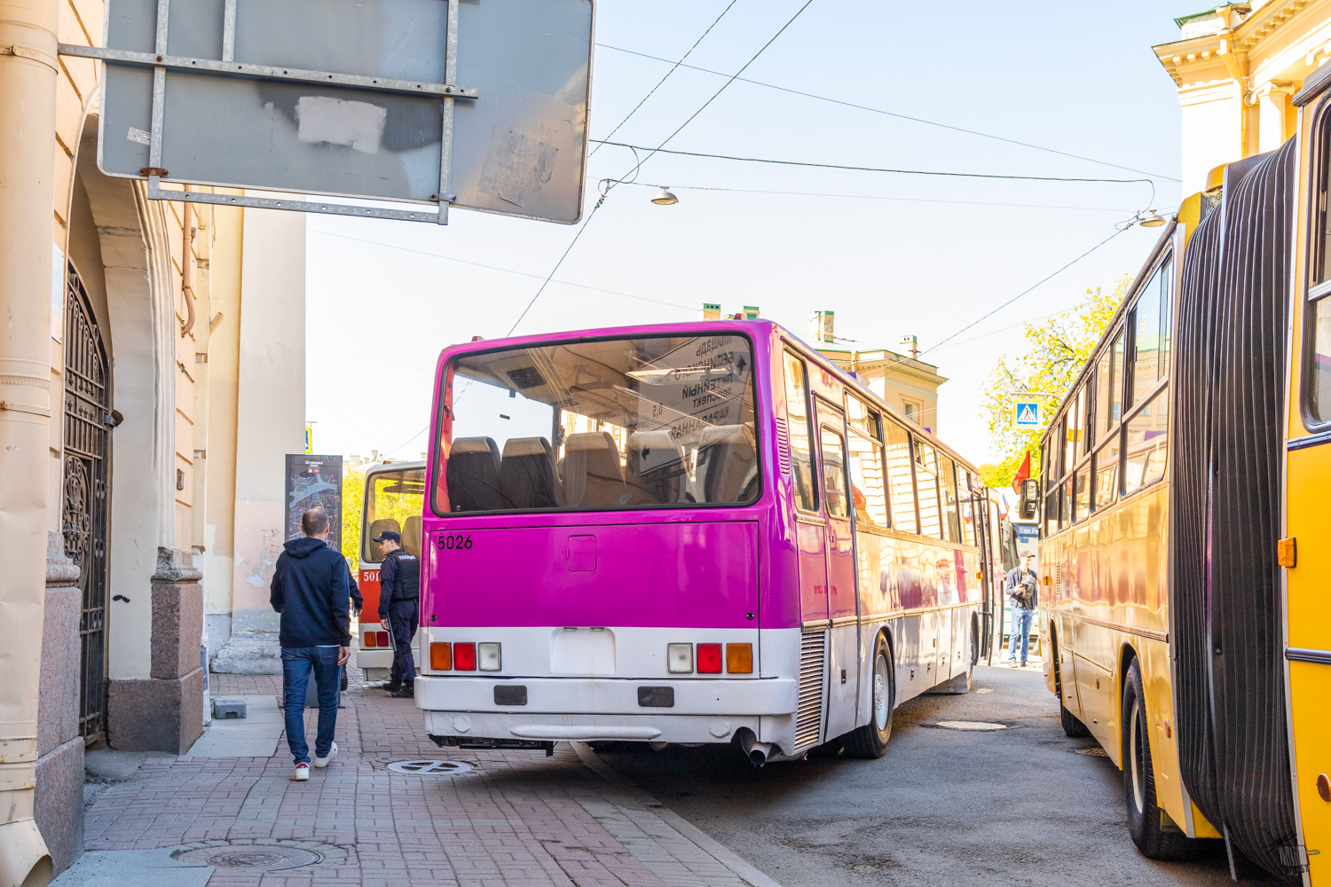 Санкт-Петербург, Ikarus 250.93 № 5026; Санкт-Петербург — V Международный транспортный фестиваль "ТранспортФест-2024"