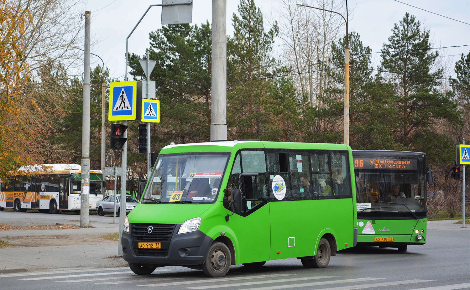 Тюменская область, ГАЗ-A64R45 Next № АВ 912 72