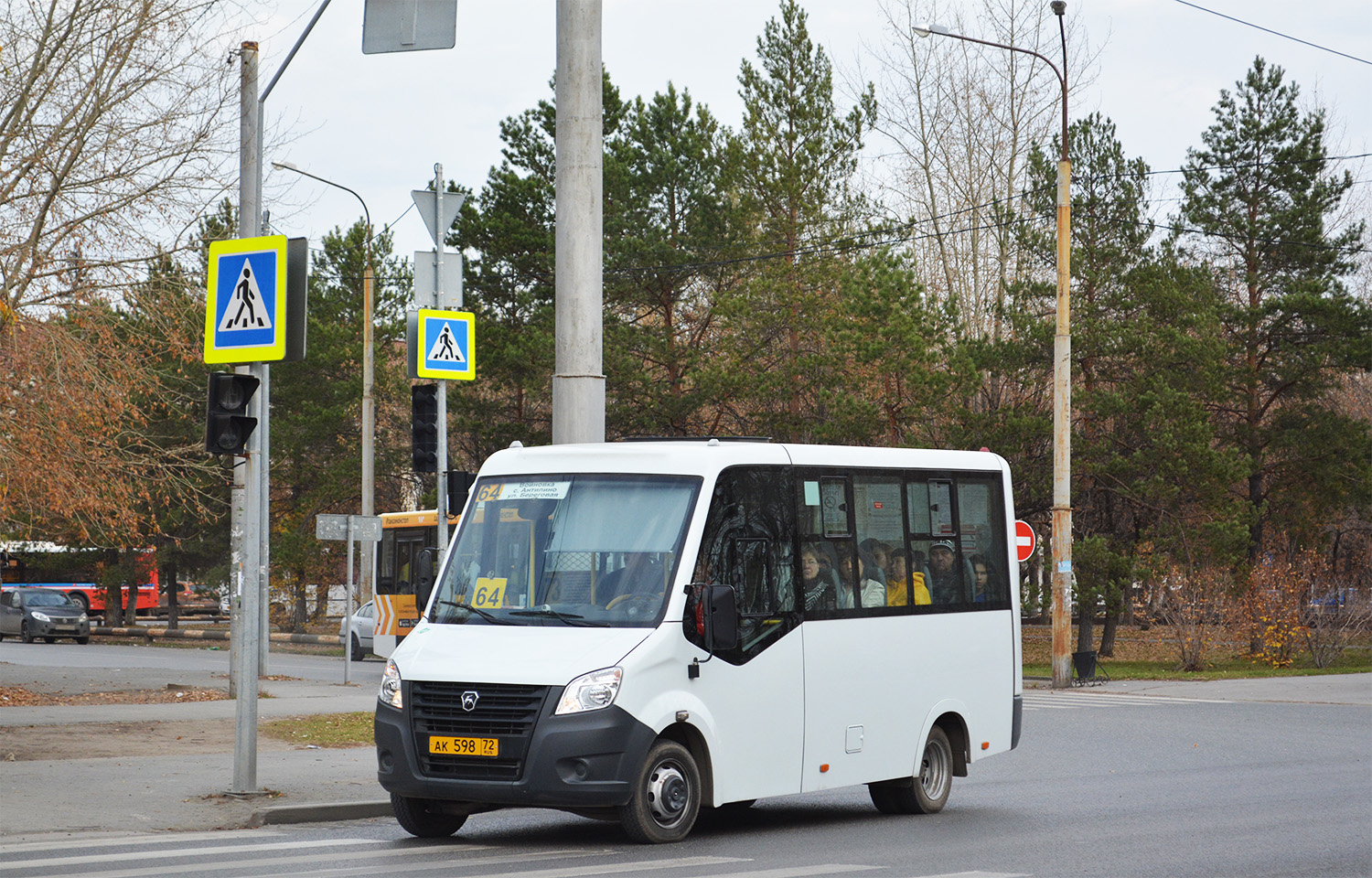 Тюменская область, ГАЗ-A64R45 Next № АК 598 72