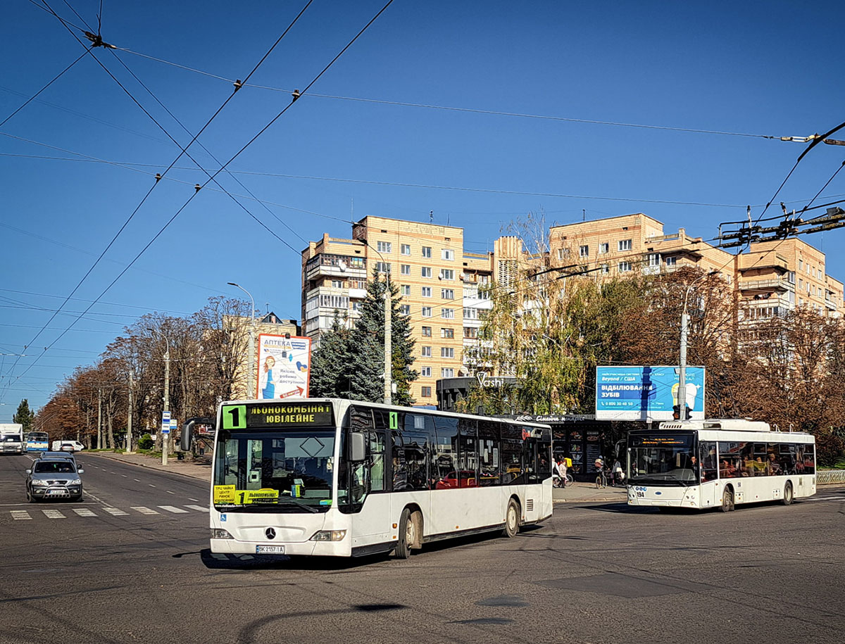 Ровненская область, Mercedes-Benz O530 Citaro facelift № BK 2157 IA