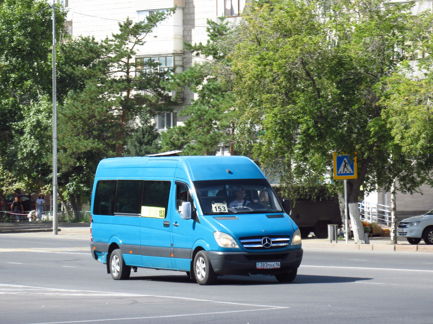 Павлодарская область, Mercedes-Benz Sprinter W906 № 383 MAA 14