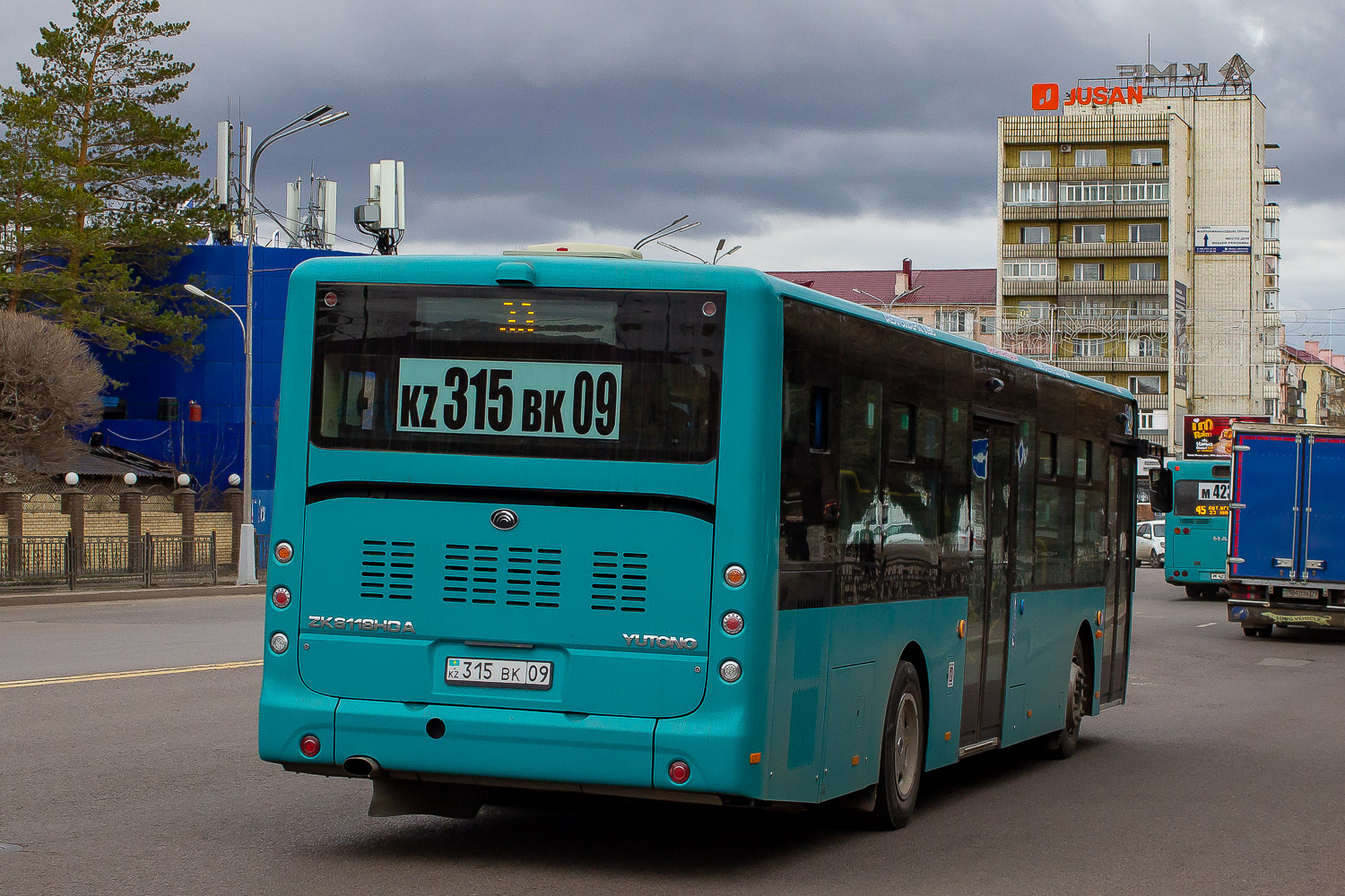 Карагандинская область, Yutong ZK6118HGA (QazTehna) № 315 BK 09