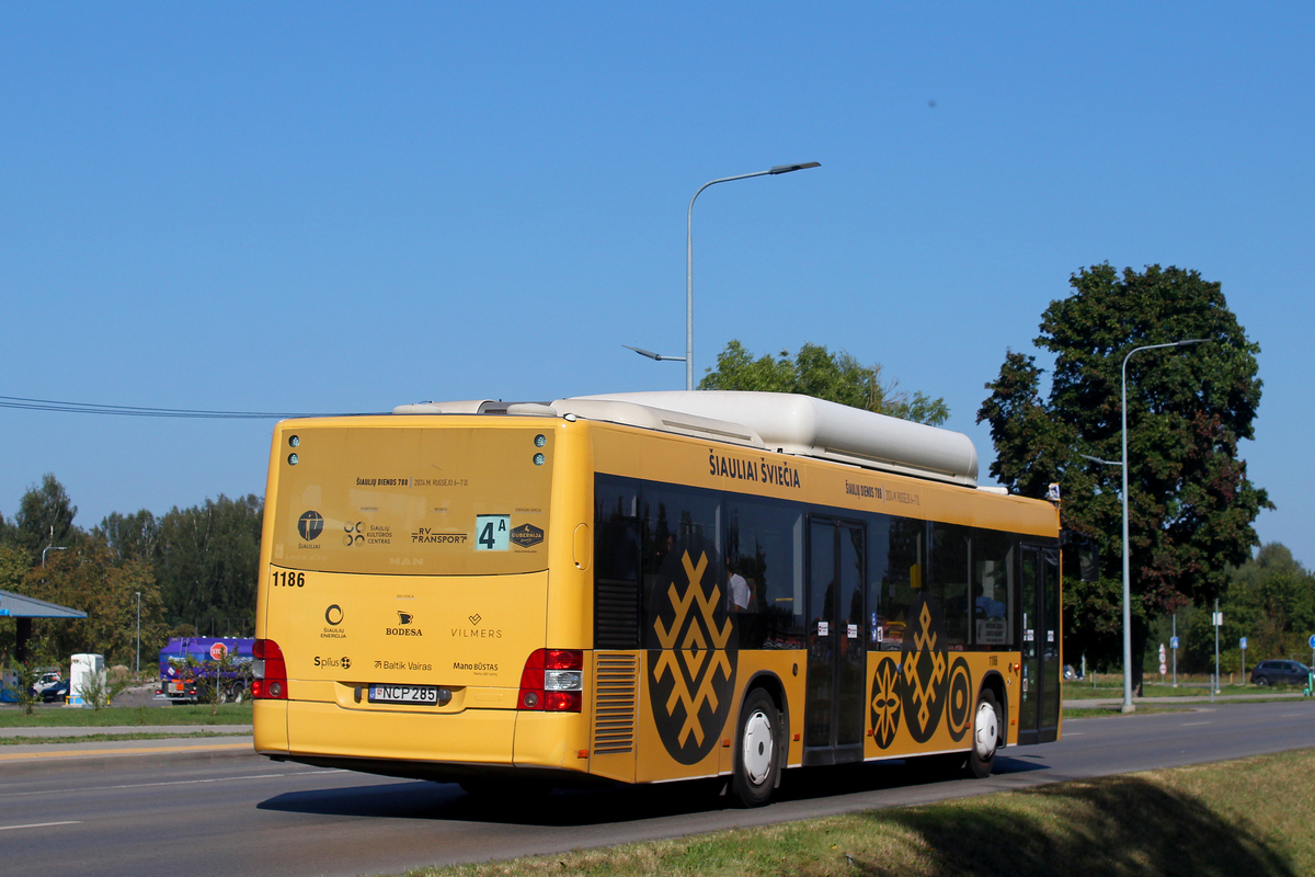 Литва, MAN A21 Lion's City NL313 CNG № 1186