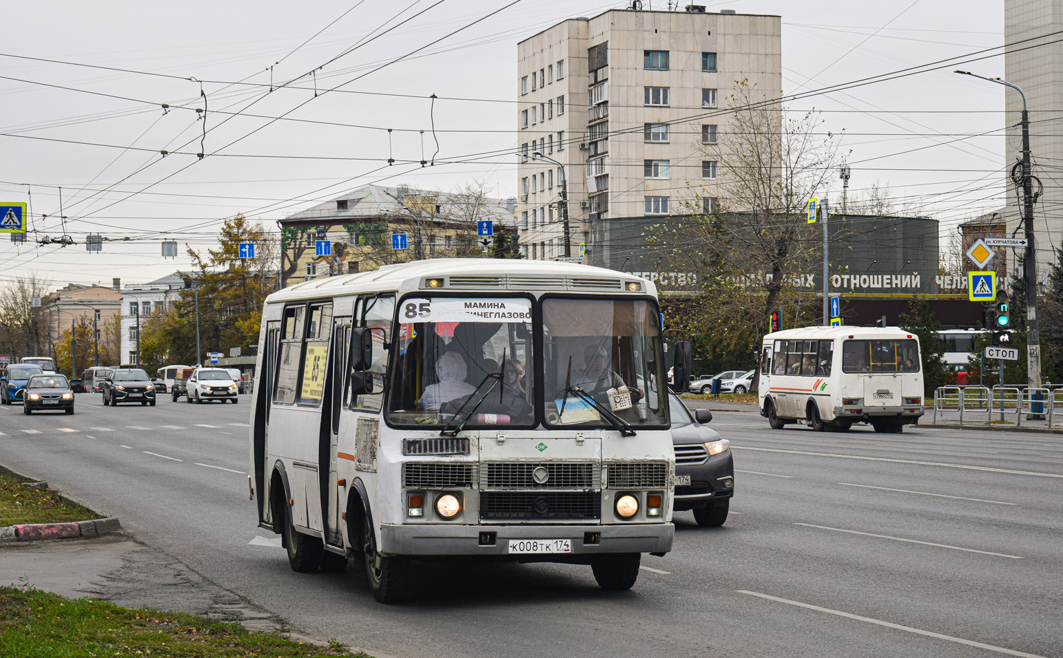 Челябинская область, ПАЗ-32054 № К 008 ТК 174