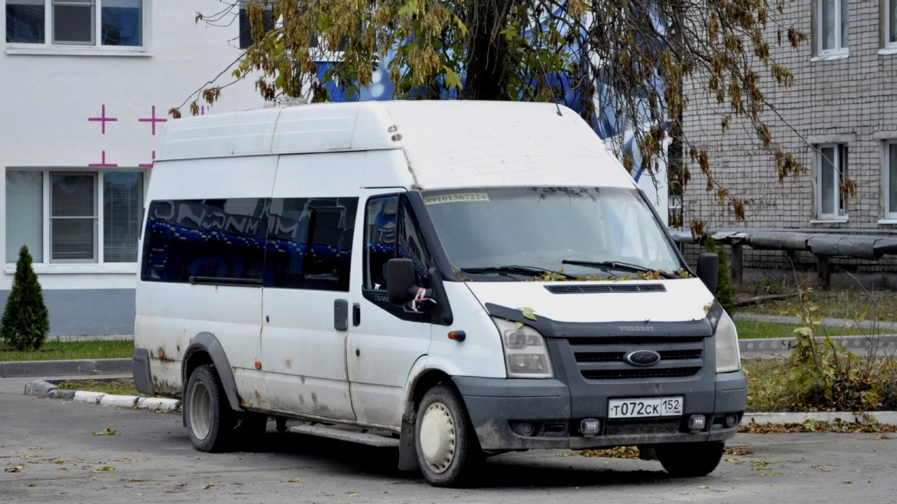 Нижегородская область, Нижегородец-222709  (Ford Transit) № Т 072 СК 152