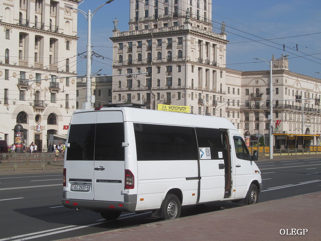 Минская область, Mercedes-Benz Sprinter W909 311CDI (XDN) № АС 2937-5 Минская область, Mercedes-Benz Sprinter W909 311CDI (XDN) № АС 2937-5