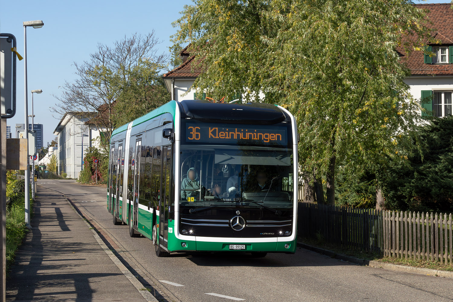 Швейцария, Mercedes-Benz eCitaro G № 7123