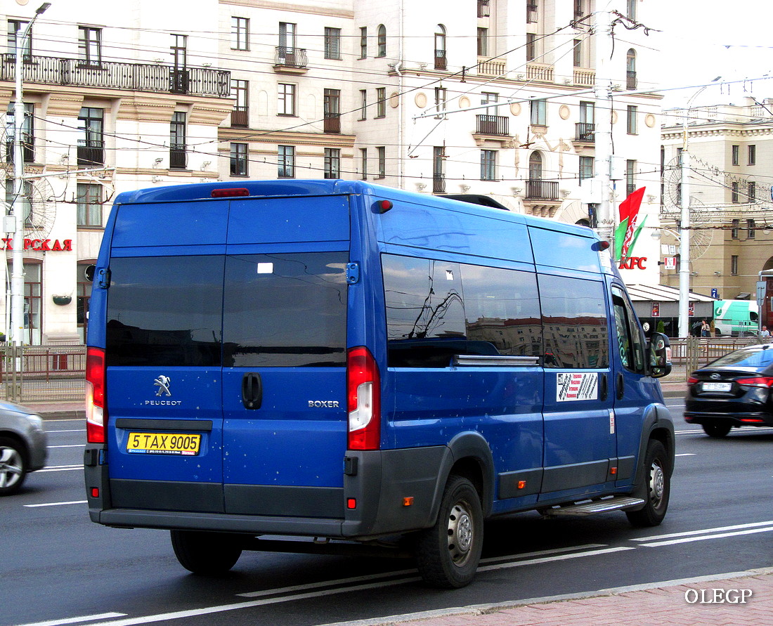 Минская область, Peugeot Boxer № 5 ТАХ 9005 Минская область, Peugeot Boxer № 5 ТАХ 9005