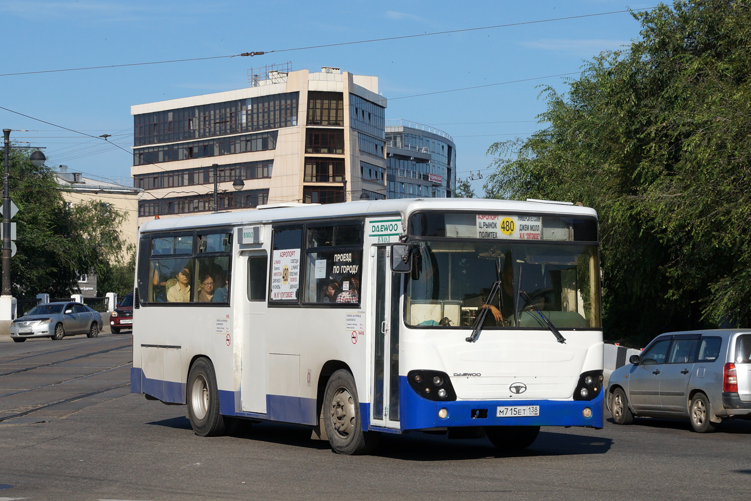 Иркутская область, Daewoo BS090 (СемАЗ) № М 715 ЕТ 138