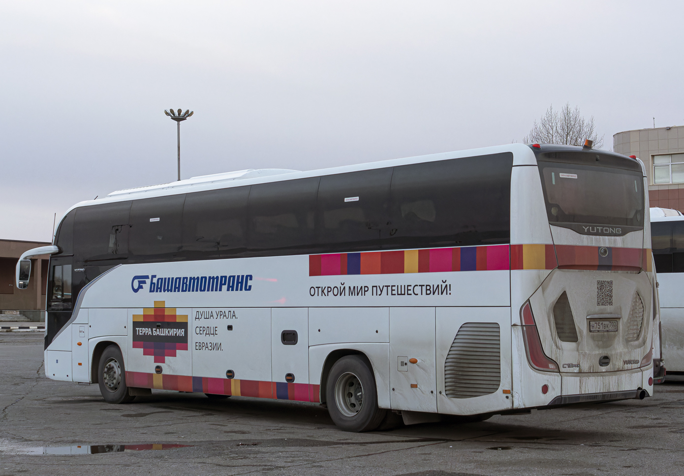 Башкортостан, Yutong C12PRO (ZK6128H) № Н 751 ВК 702