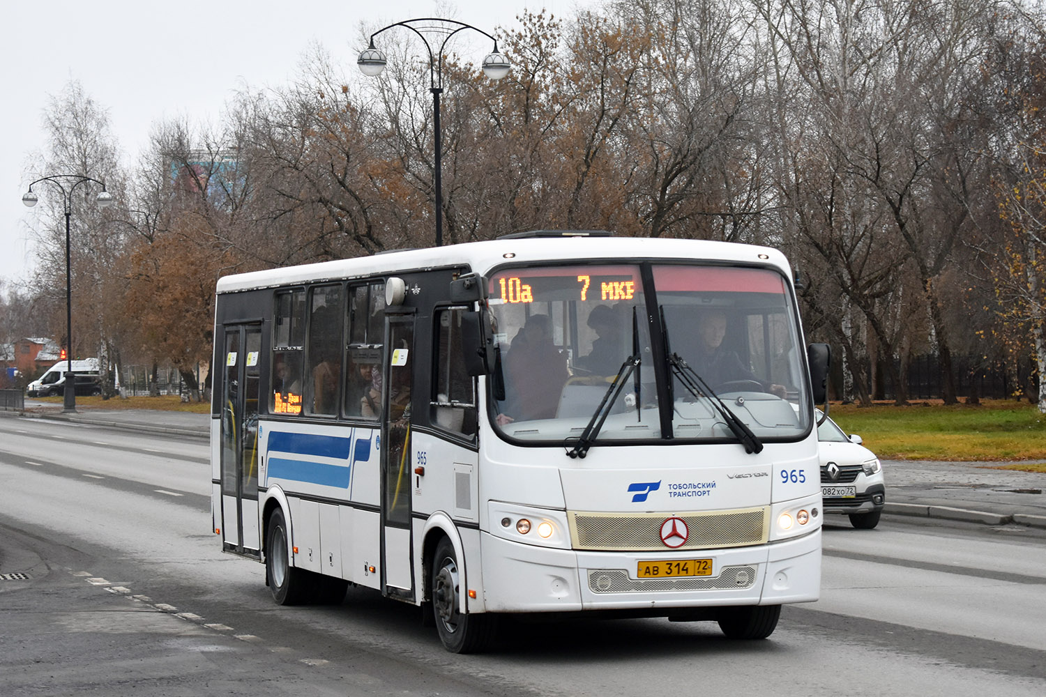 Тюменская область, ПАЗ-320414-05 "Вектор" (1-2) № 965