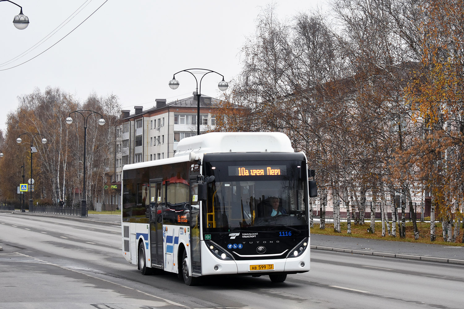 Тюменская область, Yutong ZK6890HGQ № 1116