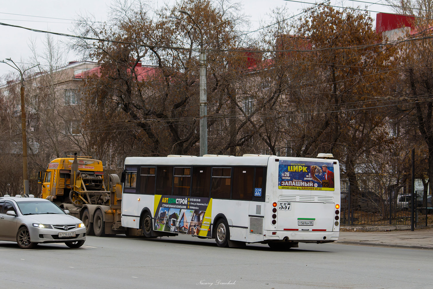 Omsk region, LiAZ-5256.53 č. 557