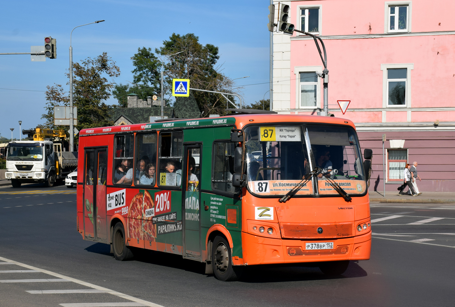 Нижегородская область, ПАЗ-320414-05 "Вектор" № Р 378 ВР 152