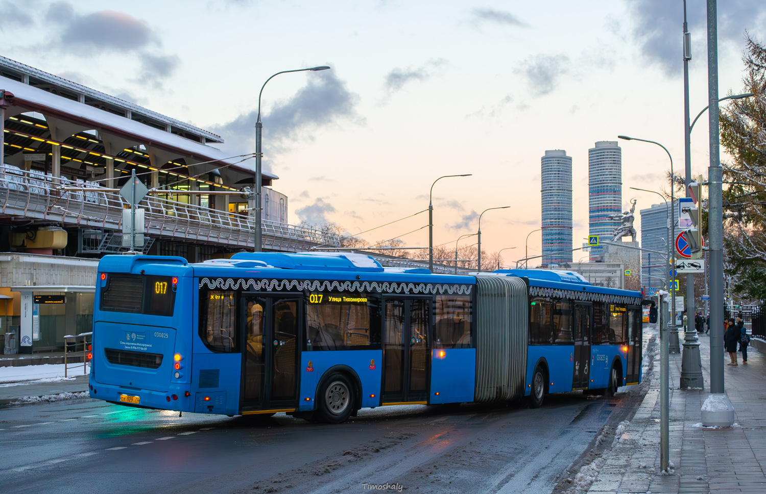 Москва, ЛиАЗ-6213.65 № 030825