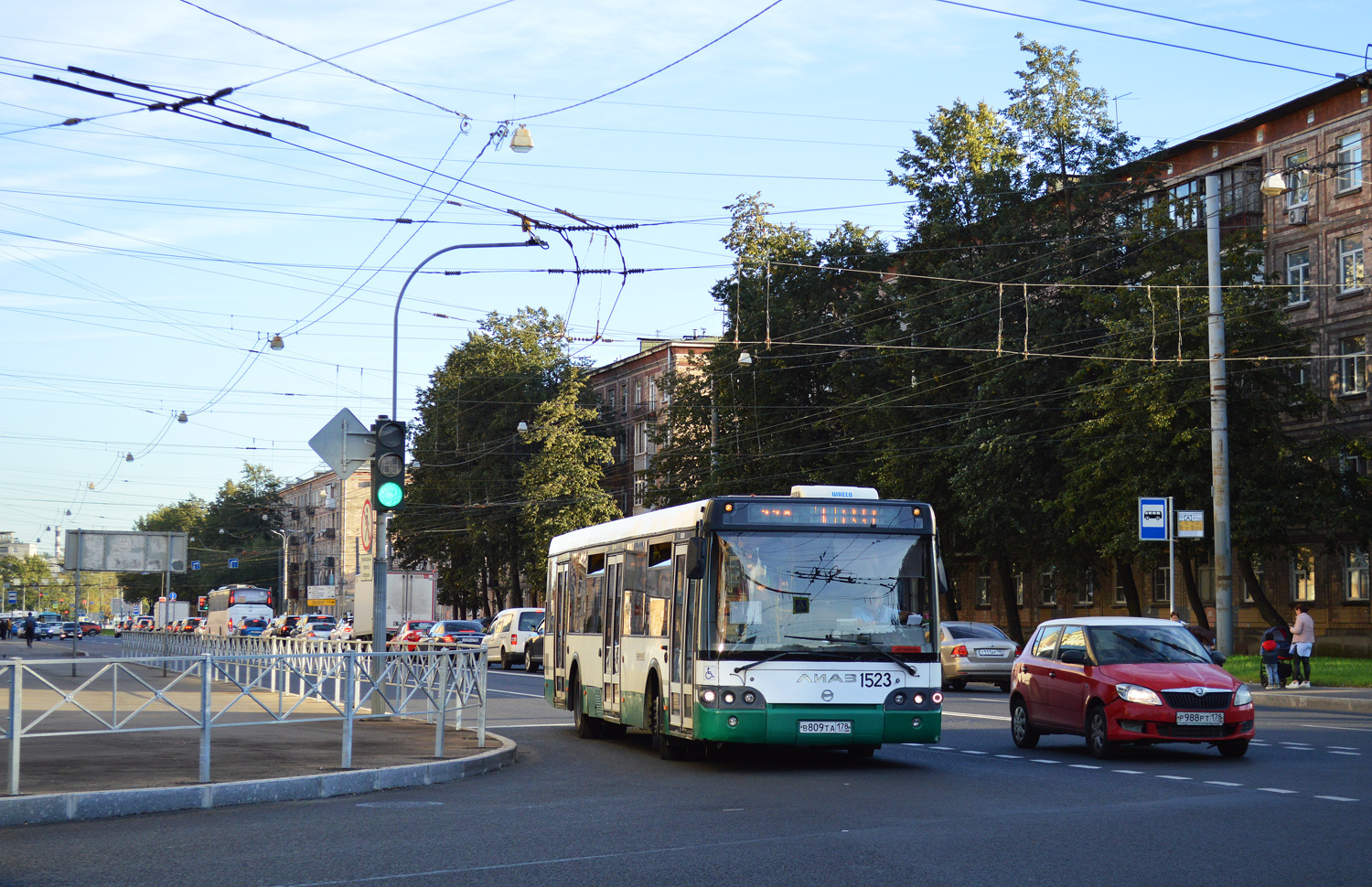 Санкт-Петербург, ЛиАЗ-5292.60 № 1523