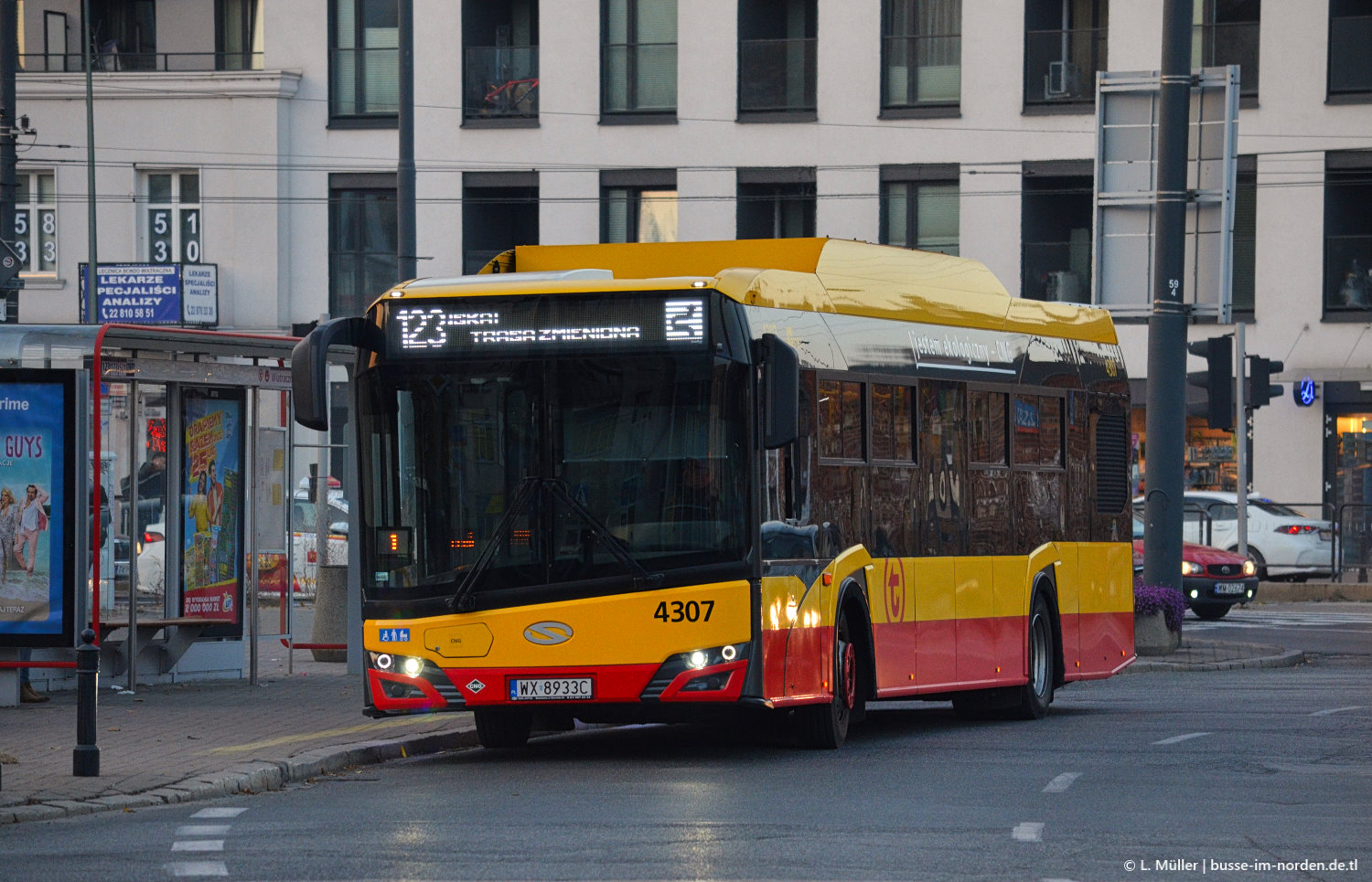 Польша, Solaris Urbino IV 12 CNG № 4307