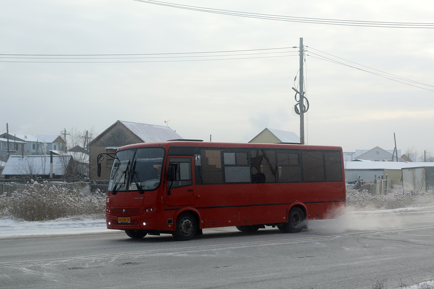 Саха (Якутия), ПАЗ-320414-14 "Вектор" № КМ 518 14