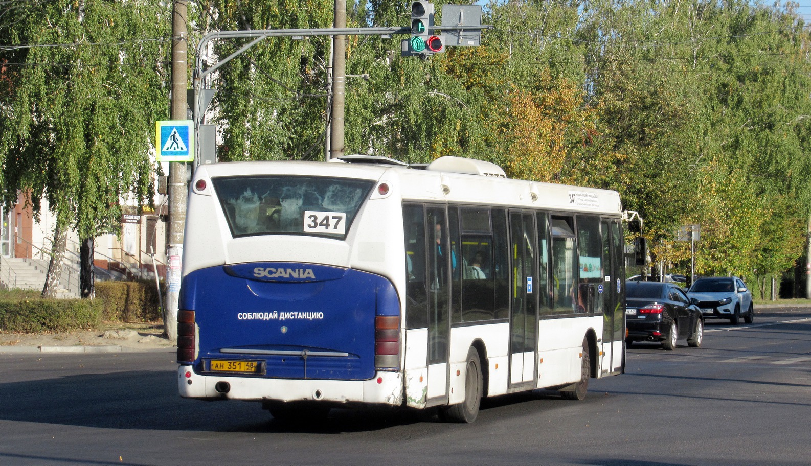 Липецкая область, Scania OmniLink I (Скания-Питер) № АН 351 48