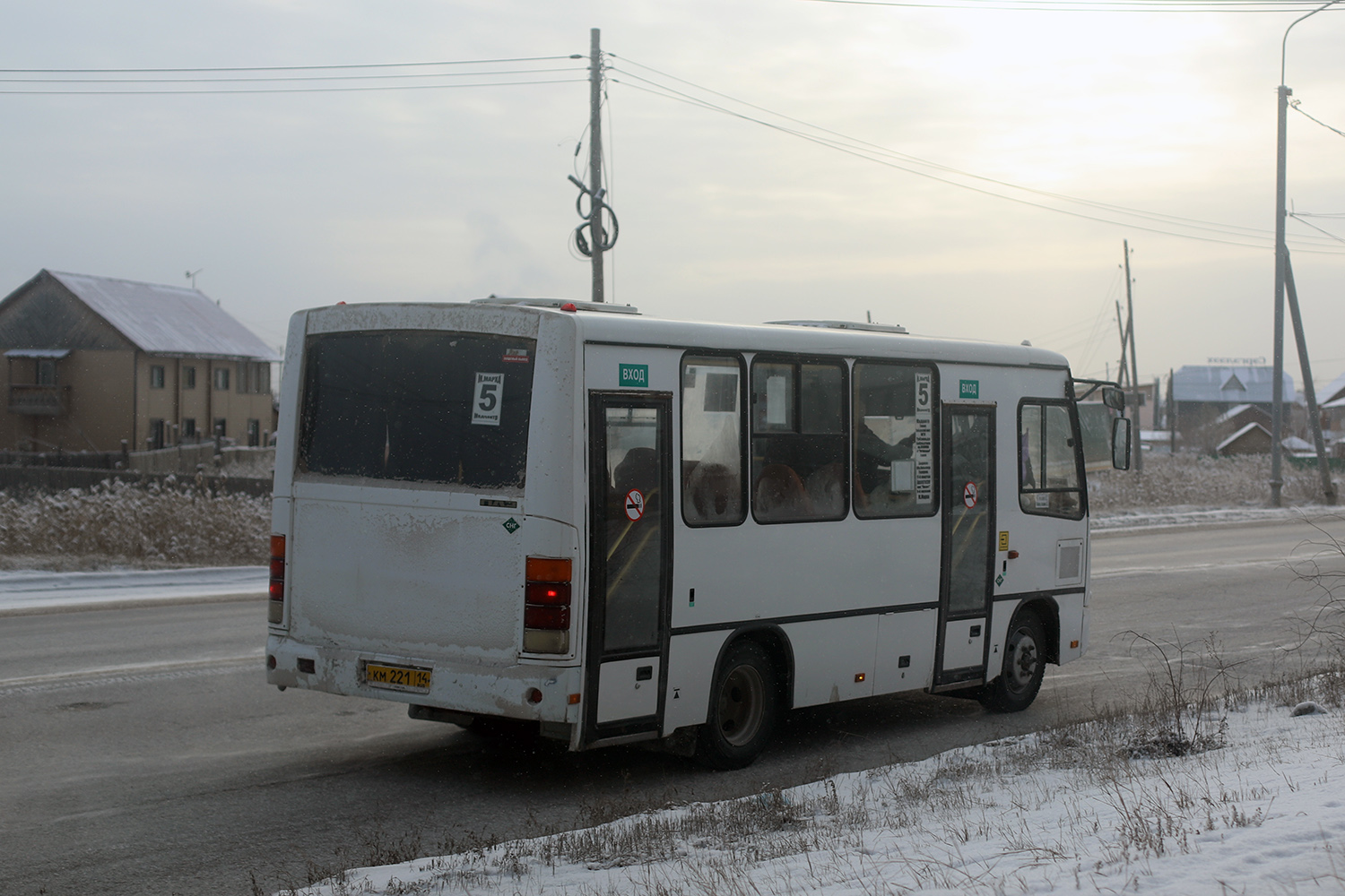 Саха (Якутия), ПАЗ-320302-08 № КМ 221 14