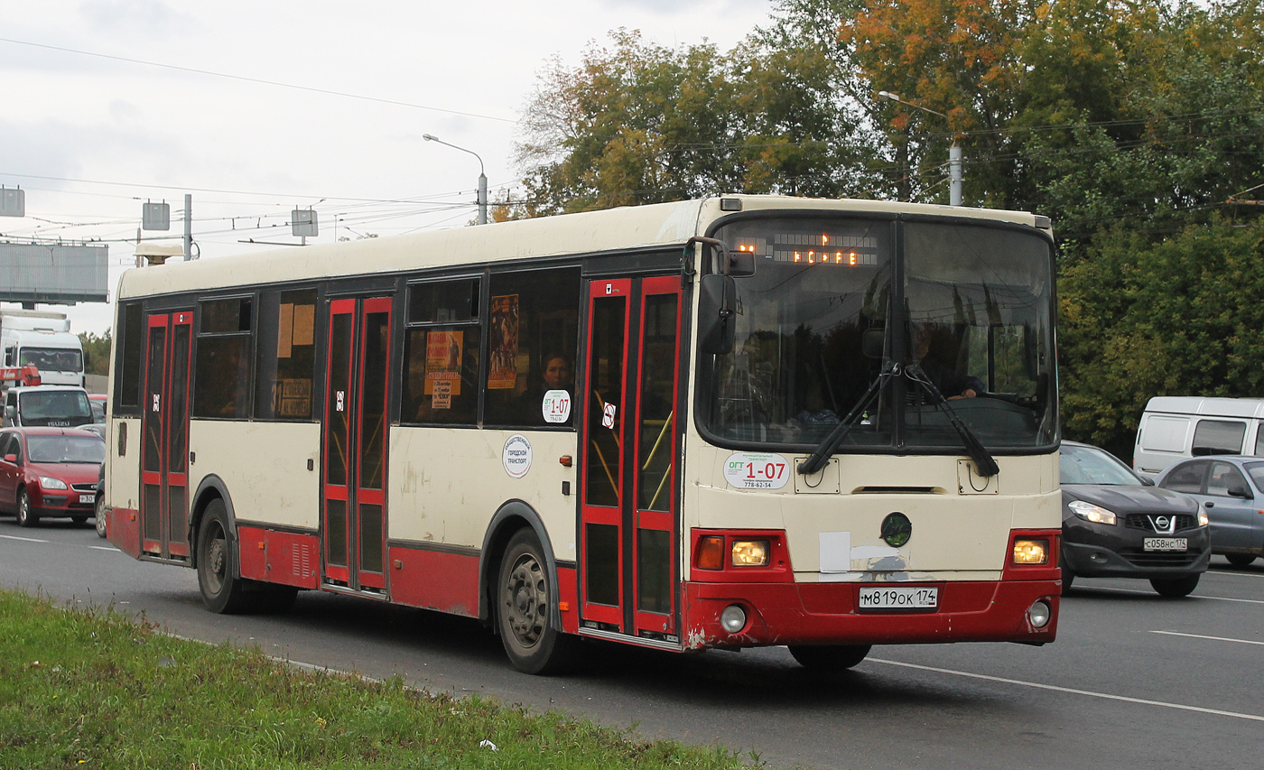 Челябинская область, ЛиАЗ-5256.53 № 1-07