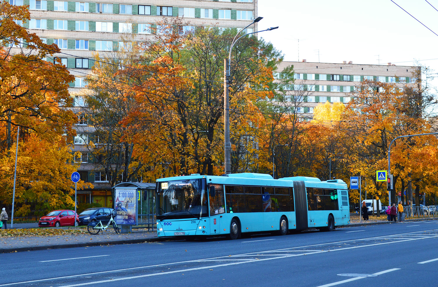 Санкт-Петербург, МАЗ-216.066 № 2116