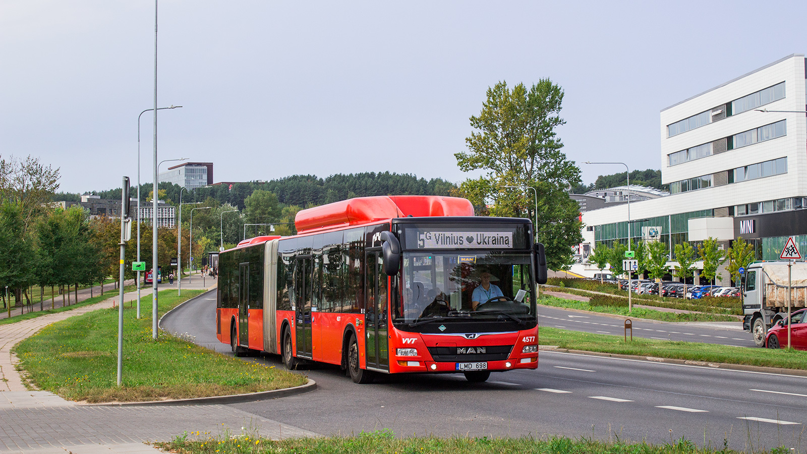 Литва, MAN A23 Lion's City G NG313 CNG № 4577