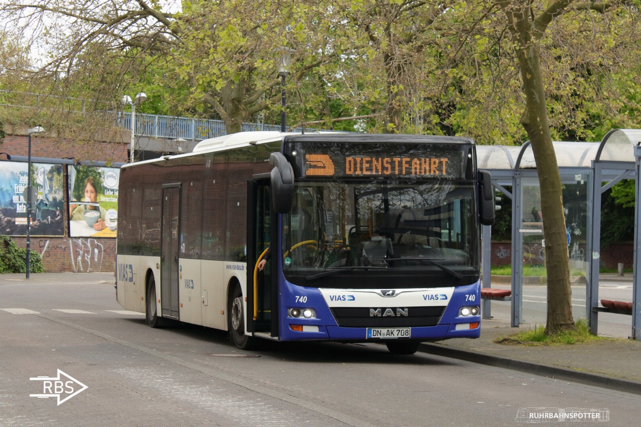 Северный Рейн-Вестфалия, MAN A37 Lion's City NL293 № 740