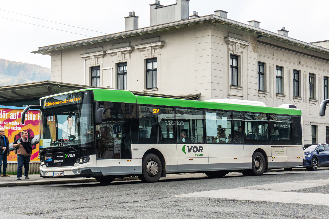 Австрия, Scania Citywide LF II 11.9 № WB 349 HA