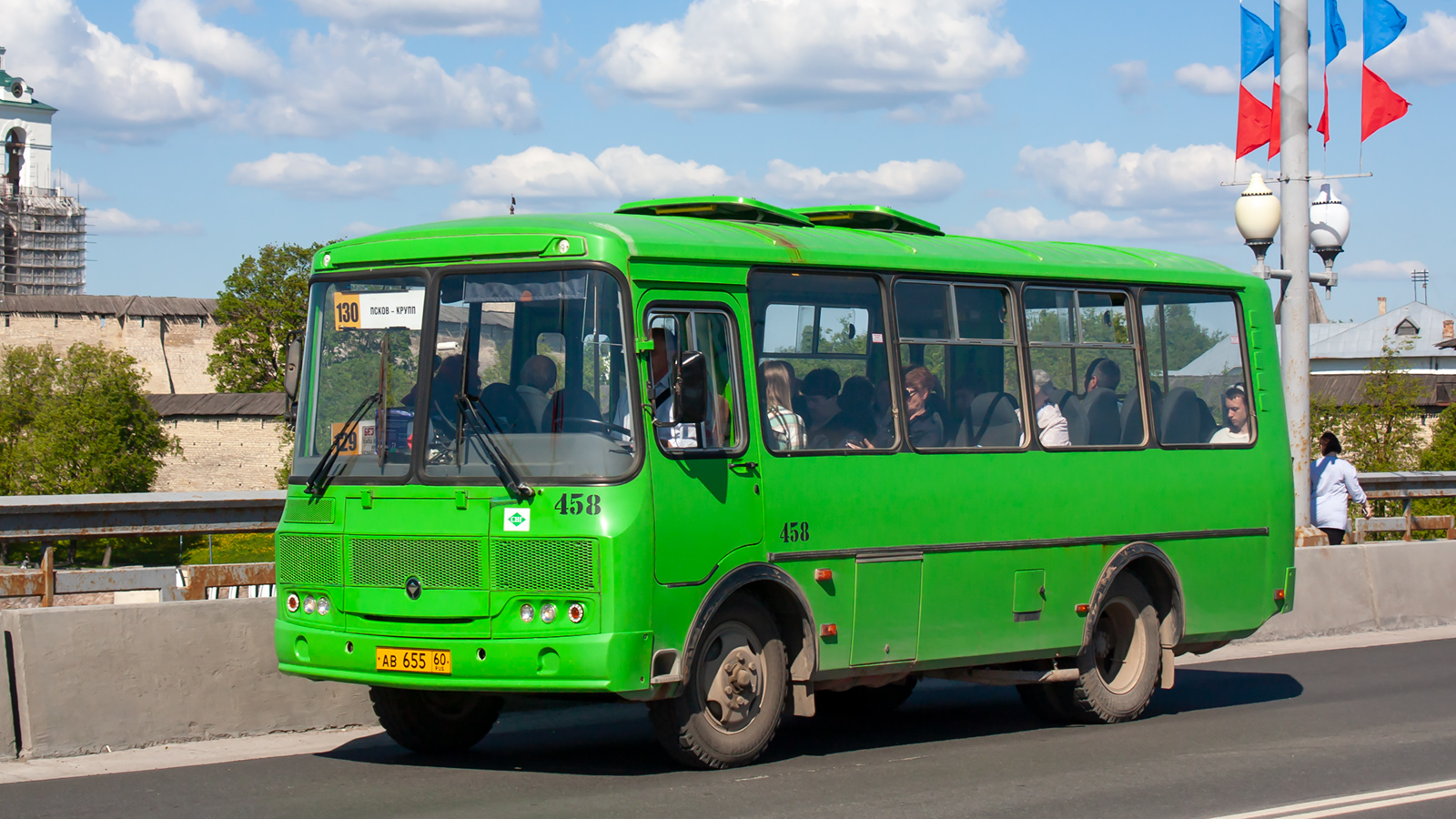 Псковская область, ПАЗ-320540-22 № 458