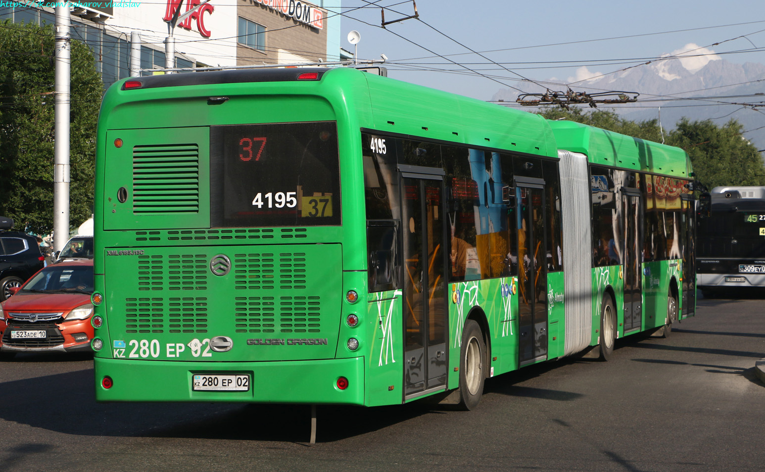 Алматы, Golden Dragon XML6185J13C (Hyundai Trans Auto) № 4195