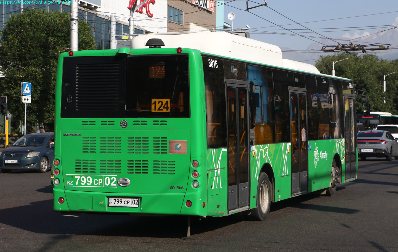 Алматы, Golden Dragon XML6125CN (Hyundai Trans Auto) № 3816