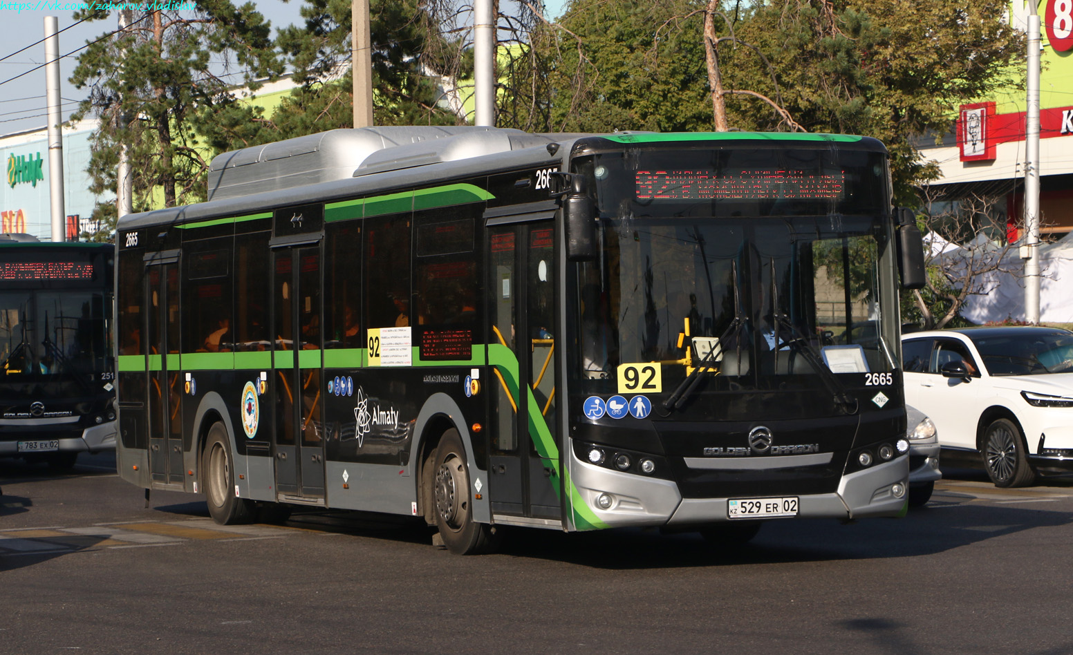 Алматы, Golden Dragon XML6125CN (Hyundai Trans Auto) № 2665