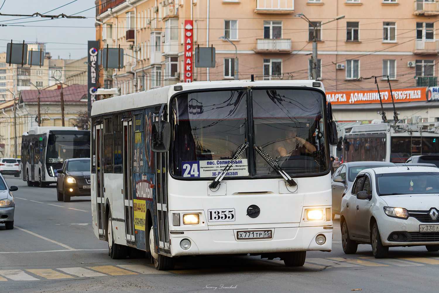 Obwód omski, LiAZ-5256.53 Nr 1355