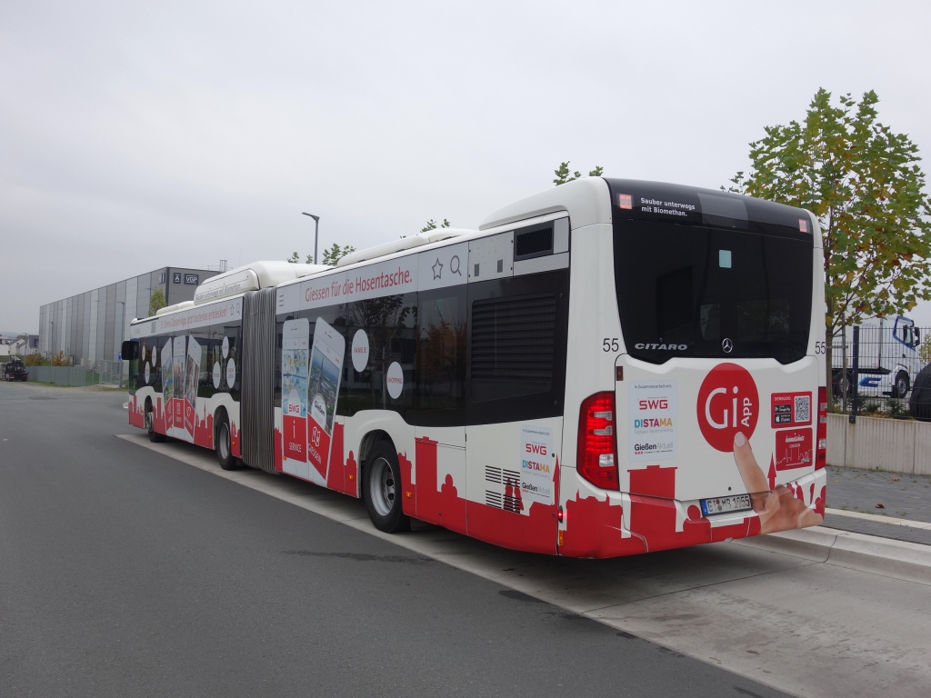 Гессен, Mercedes-Benz Citaro C2 G NGT № 55