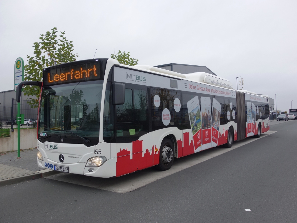 Гессен, Mercedes-Benz Citaro C2 G NGT № 55