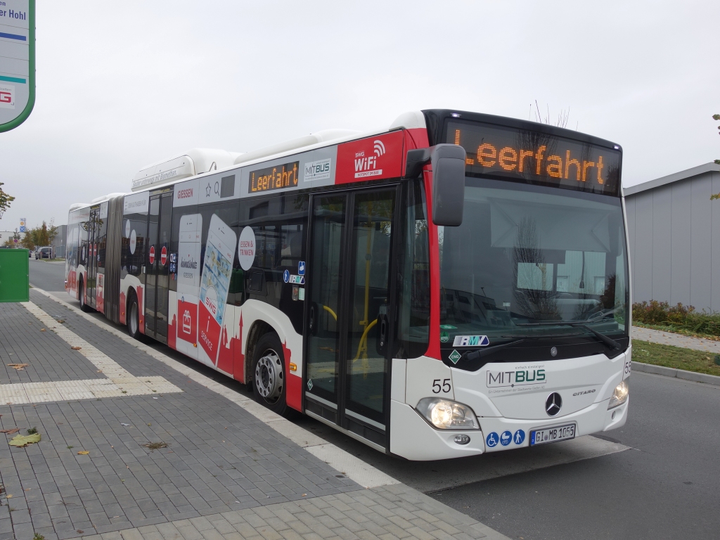 Гессен, Mercedes-Benz Citaro C2 G NGT № 55