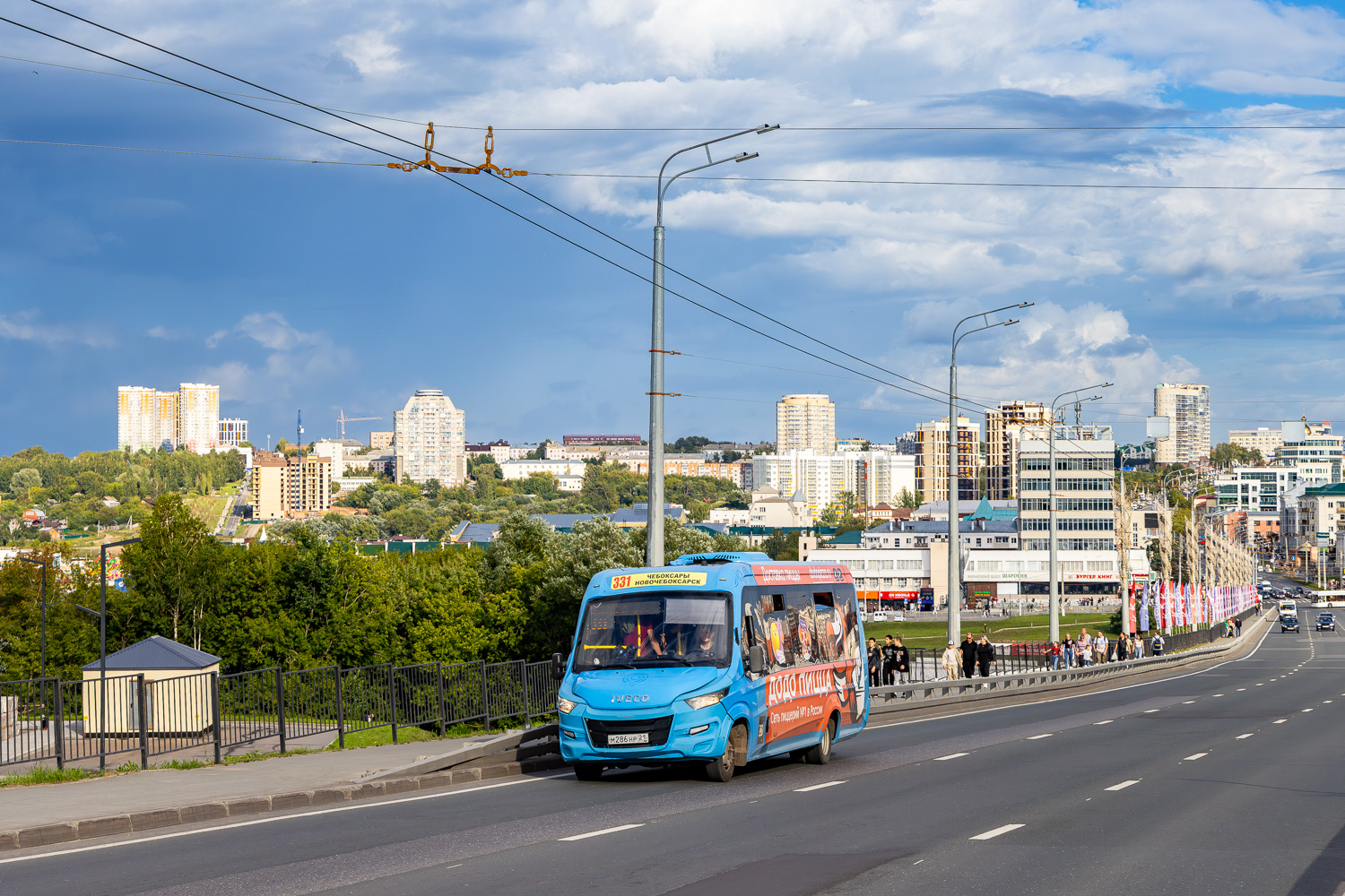 Чувашия, Нижегородец-VSN700 (IVECO) № М 286 НР 21