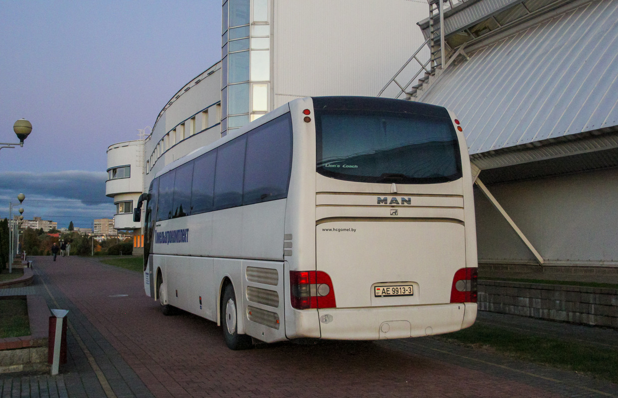 Гомельская область, MAN R07 Lion's Coach RHC**4 № АЕ 9913-3