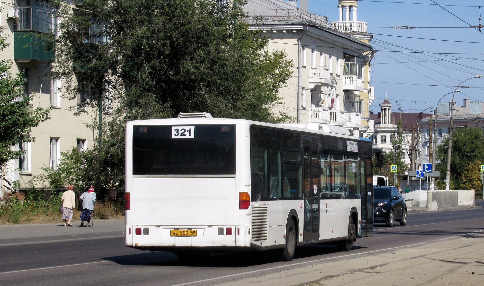 Липецкая область, Mercedes-Benz O530 Citaro № АЕ 500 48 Липецкая область, Mercedes-Benz O530 Citaro № АЕ 500 48