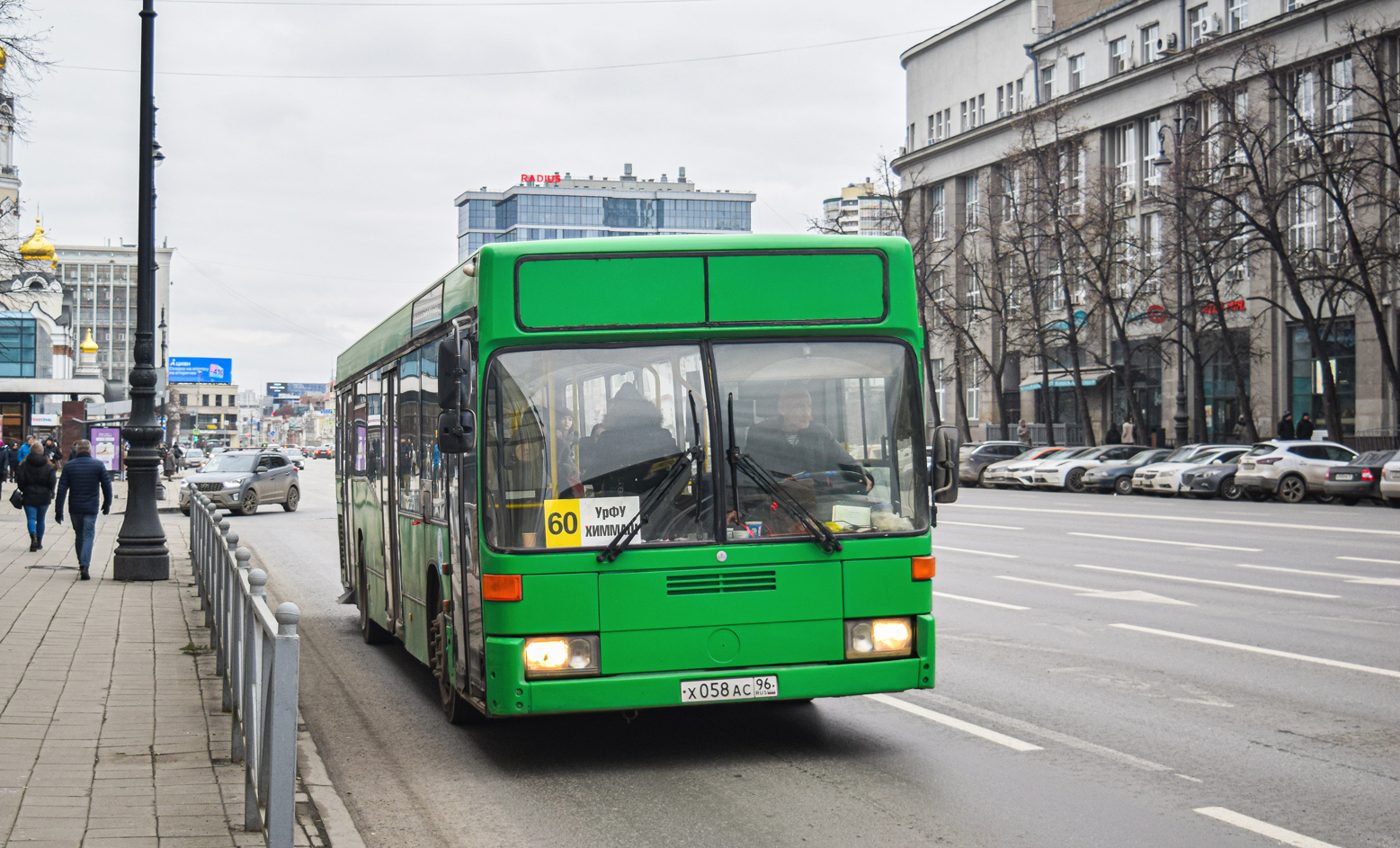 Свердловская область, Mercedes-Benz O405N2 № Х 058 АС 96