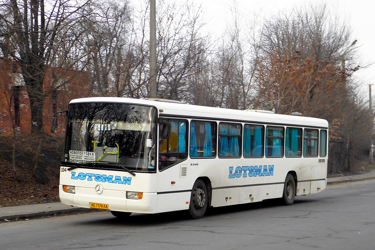 Днепропетровская область, Mercedes-Benz O345 № 104