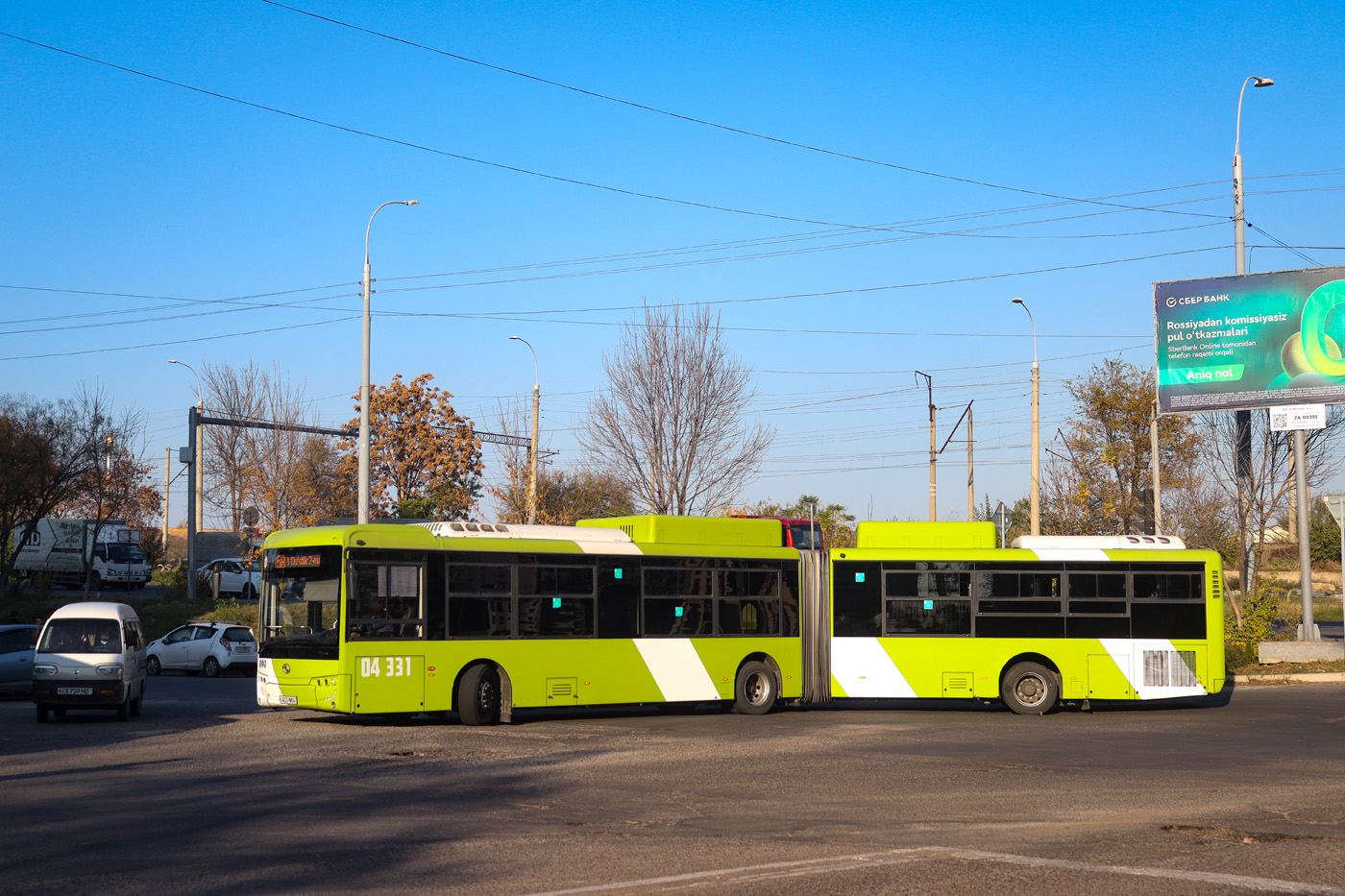 Узбекистан, King Long XMQ6180G № 04331