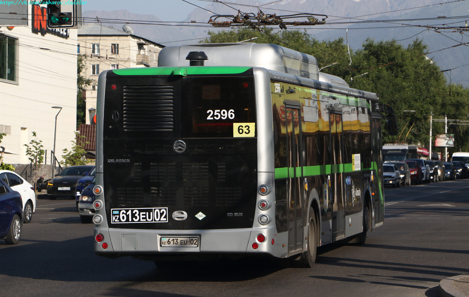 Алматы, Golden Dragon XML6125CN (Hyundai Trans Auto) № 2596